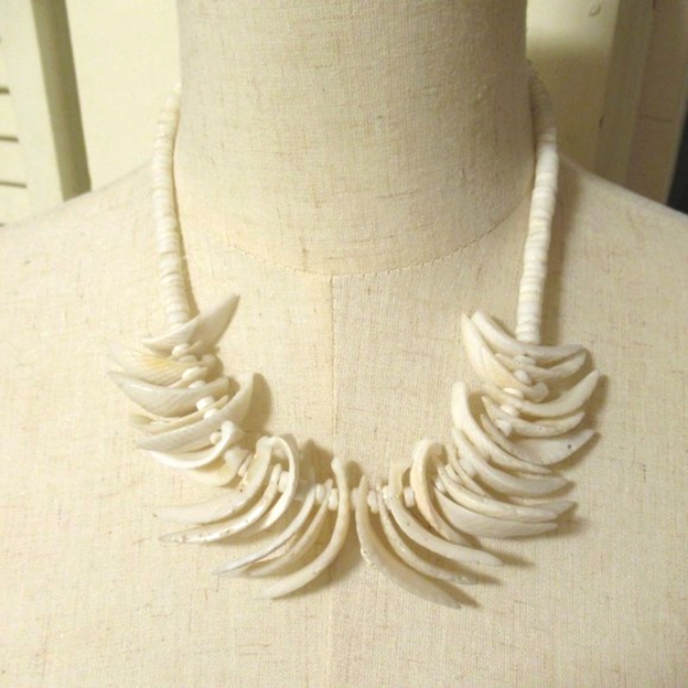 Puka shell necklace